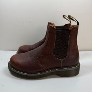 Dr. Martens 2976 Ambassador Leather Chelsea Boots Womens 6 Brown Cashew M5 37 EU